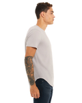 bella + canvas 3003c fast fashion men's curved hem short sleeve t-shirt Side Thumbnail