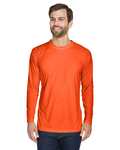 UltraClub 8422 Adult Cool & Dry Sport Long-Sleeve Performance Interlock T-Shirt Side Thumbnail