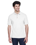 UltraClub 8535 Men's Classic Piqué Polo Back Thumbnail