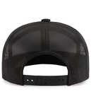 Pacific Headwear PHP787 6-Panel Arch Trucker Snapback Cap Back Thumbnail