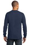 port & company pc61lst tall long sleeve essential tee Back Thumbnail