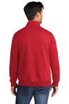 Port & Company PC78Q Core Fleece 1/4-Zip Pullover Sweatshirt Back Thumbnail