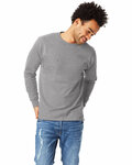 hanes 5596 men's 6.1 oz. authentic-t ® long-sleeve pocket t-shirt Front Thumbnail