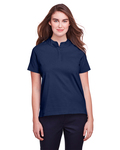 UltraClub UC105W Women's Lakeshore Stretch Cotton Performance Polo Front Thumbnail