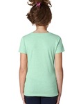 next level 3712 youth princess cvc t-shirt Back Thumbnail