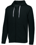 augusta sportswear 5418 60/40 fleece full zip hoodie Front Thumbnail