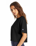Champion T453W Ladies' Cropped Heritage T-Shirt Side Thumbnail