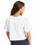Champion T453W Ladies' Cropped Heritage T-Shirt Back Thumbnail