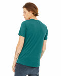 Bella + Canvas 3413C Unisex Triblend T-Shirt Back Thumbnail