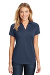 Port Authority L574 Ladies Digi Heather Performance Polo Front Thumbnail