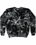 tie-dye h8150 adult 8.5 oz., 80/20 crewneck fleece Front Thumbnail