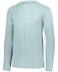 augusta sportswear 2795 attain wicking long sleeve tee Front Thumbnail