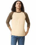 American Apparel 2003CVC Unisex CVC Raglan T-Shirt Front Thumbnail