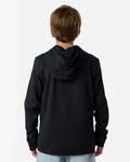 Team 365 TT400Y Youth Squad Hooded Tech Fleece Pullover Back Thumbnail