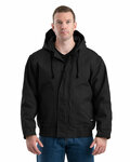 berne frhj01 men's flame-resistant hooded jacket Front Thumbnail