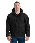berne frhj01t men's tall flame-resistant hooded jacket Front Thumbnail