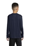 Port & Company PC380YLS Youth Long Sleeve Performance Tee Back Thumbnail