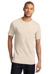 port & company pc61p essential pocket tee Front Thumbnail