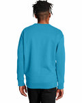 Champion S600 Adult Powerblend® Crewneck Sweatshirt Back Thumbnail