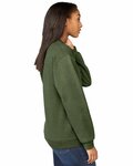 Gildan SF000 Adult Softstyle® Fleece Crew Sweatshirt Side Thumbnail
