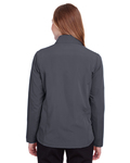 north end ne401w ladies' quest stretch quarter-zip Back Thumbnail