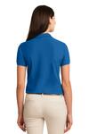 port authority l500 ladies silk touch™ polo Back Thumbnail
