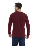 Next Level N3601 Men's Cotton Long-Sleeve Crew Back Thumbnail