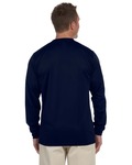 augusta sportswear 788 adult wicking long-sleeve t-shirt Back Thumbnail