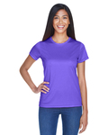 UltraClub 8420L Ladies' Cool & Dry Sport Performance Interlock T-Shirt Side Thumbnail