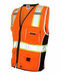 kishigo 1513-1514 premium black series® heavy duty vest Side Thumbnail
