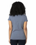 Threadfast Apparel 200RV Ladies' Ultimate V-Neck T-Shirt Back Thumbnail