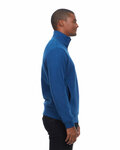 threadfast apparel 320q unisex ultimate fleece quarter-zip sweatshirt Side Thumbnail