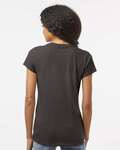 kastlfel k2011 women's recycledsoft™ v-neck t-shirt Back Thumbnail