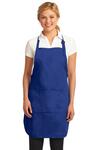 port authority a703 easy care full-length apron with stain release Front Thumbnail