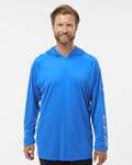 columbia 212482 pfg terminal tackle™ hooded long sleeve t-shirt Front Thumbnail