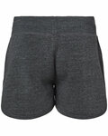 J America 8856JA Ladies Triblend Fleece Short Back Thumbnail