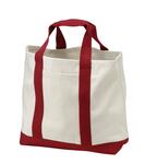 port authority b400 - two-tone shopping tote Front Thumbnail